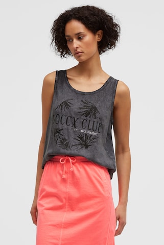 Soccx Top in Grau: Vorderseite