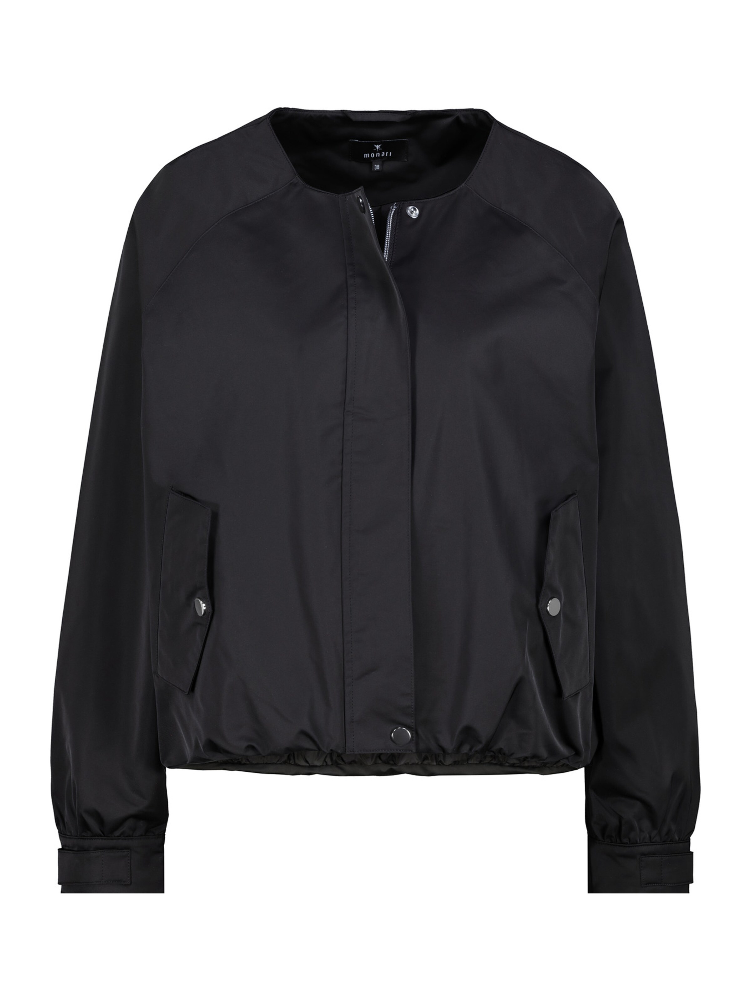 monari Jacke in Schwarz: Vorderseite