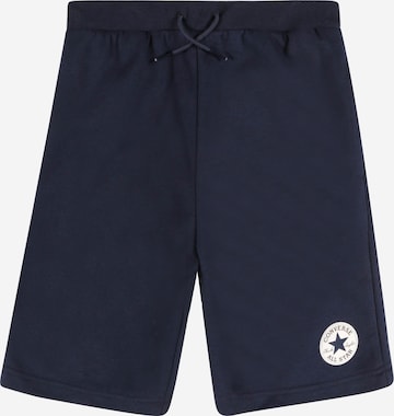 CONVERSE Regular Trousers in Blue: front