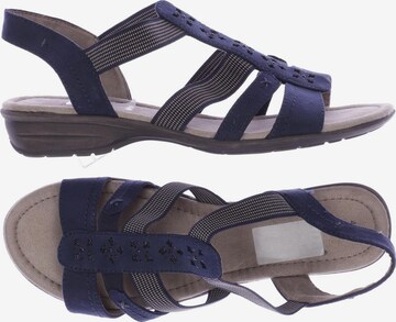 JANA Sandals & High-Heeled Sandals in 40 in Blue: front