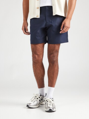 Abercrombie & Fitchregular Chino hlače - plava boja: prednji dio