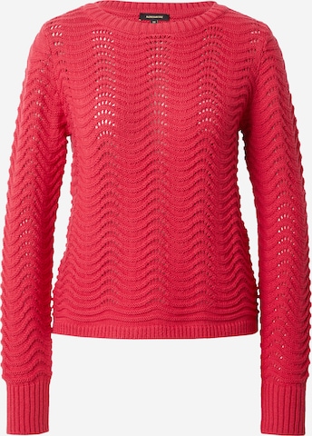 MORE & MORE Sweater in Red: front