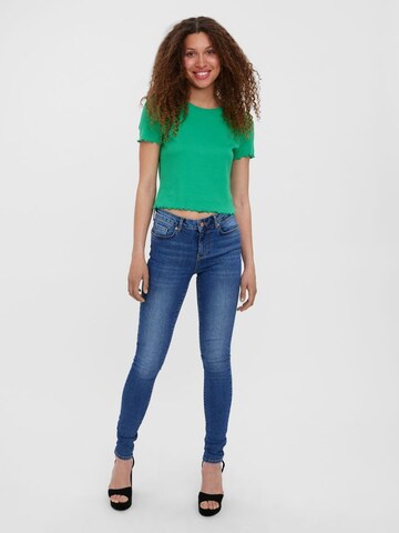 VERO MODA Skinny Jeans 'SEVEN' i blå