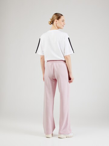 Wide leg Pantaloni sportivi di ADIDAS SPORTSWEAR in rosa