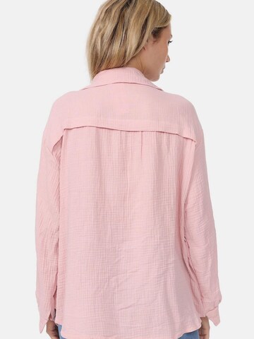 Worldclassca Bluse 'Damen Musselin Bluse Sommer'‌‌‌‌‌‌‌‌‌ in Pink
