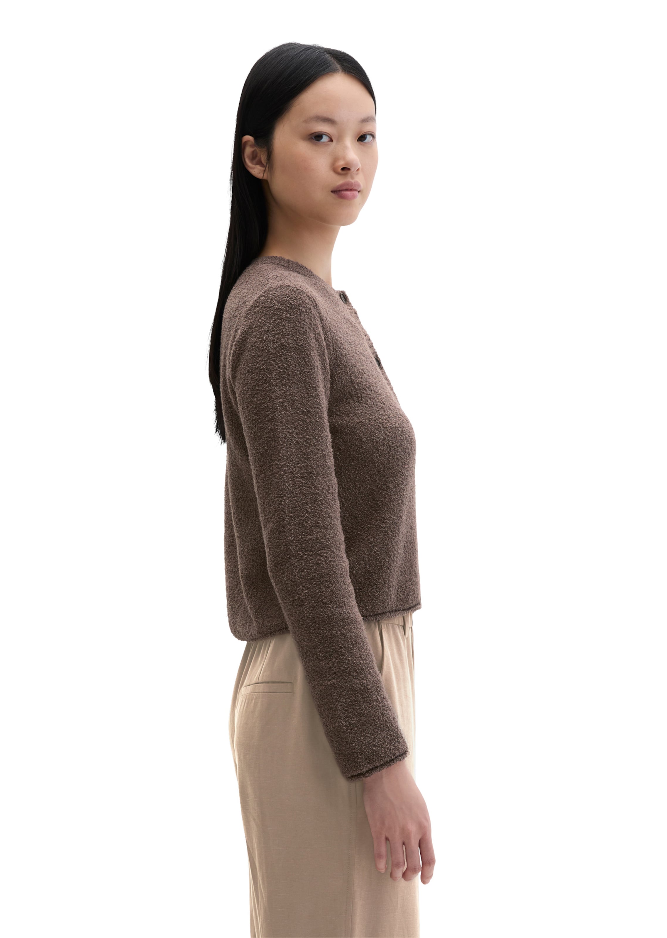 Marc O'Polo Strickjacke in Braun