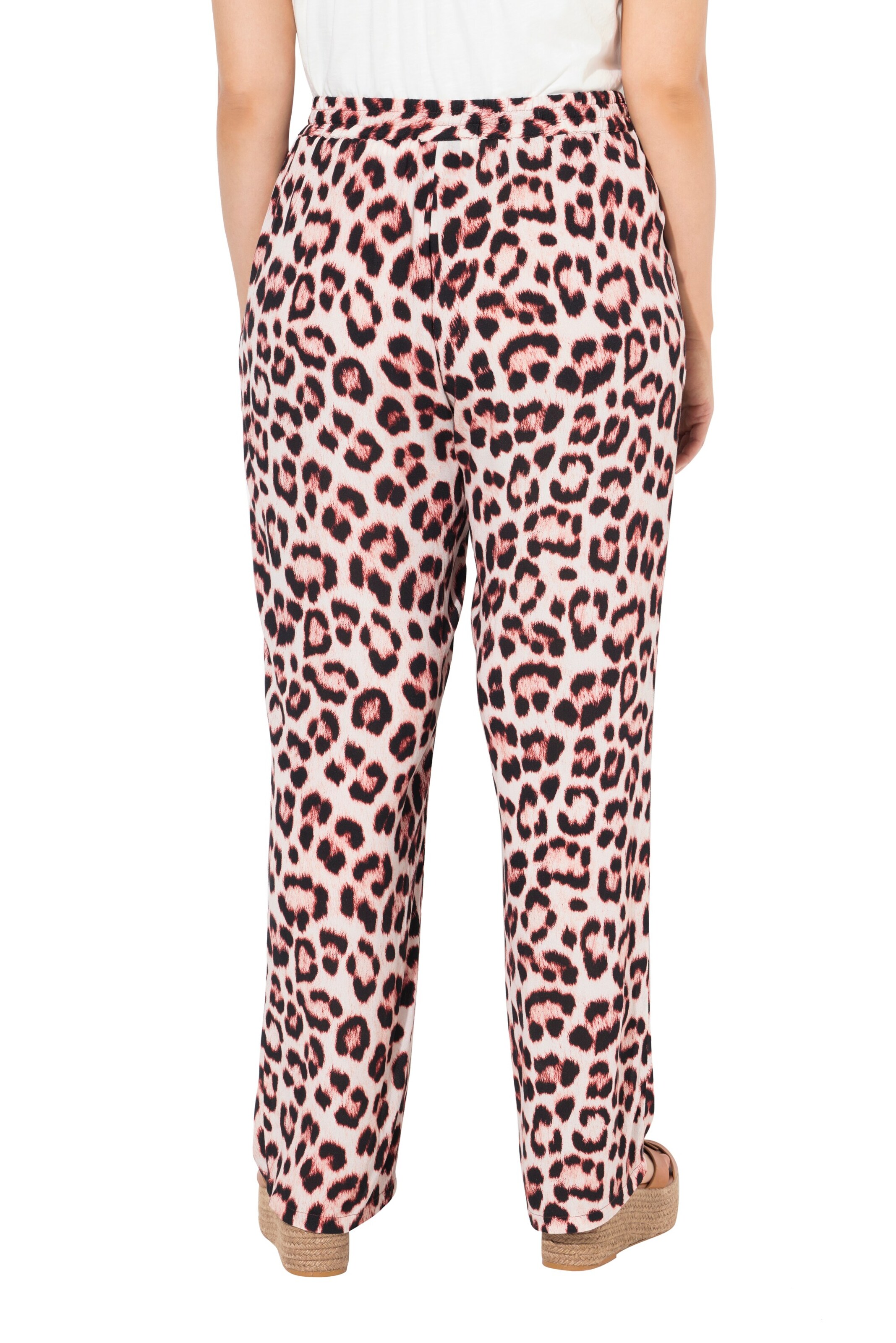 Ulla Popken Loosefit Hose in Weiß