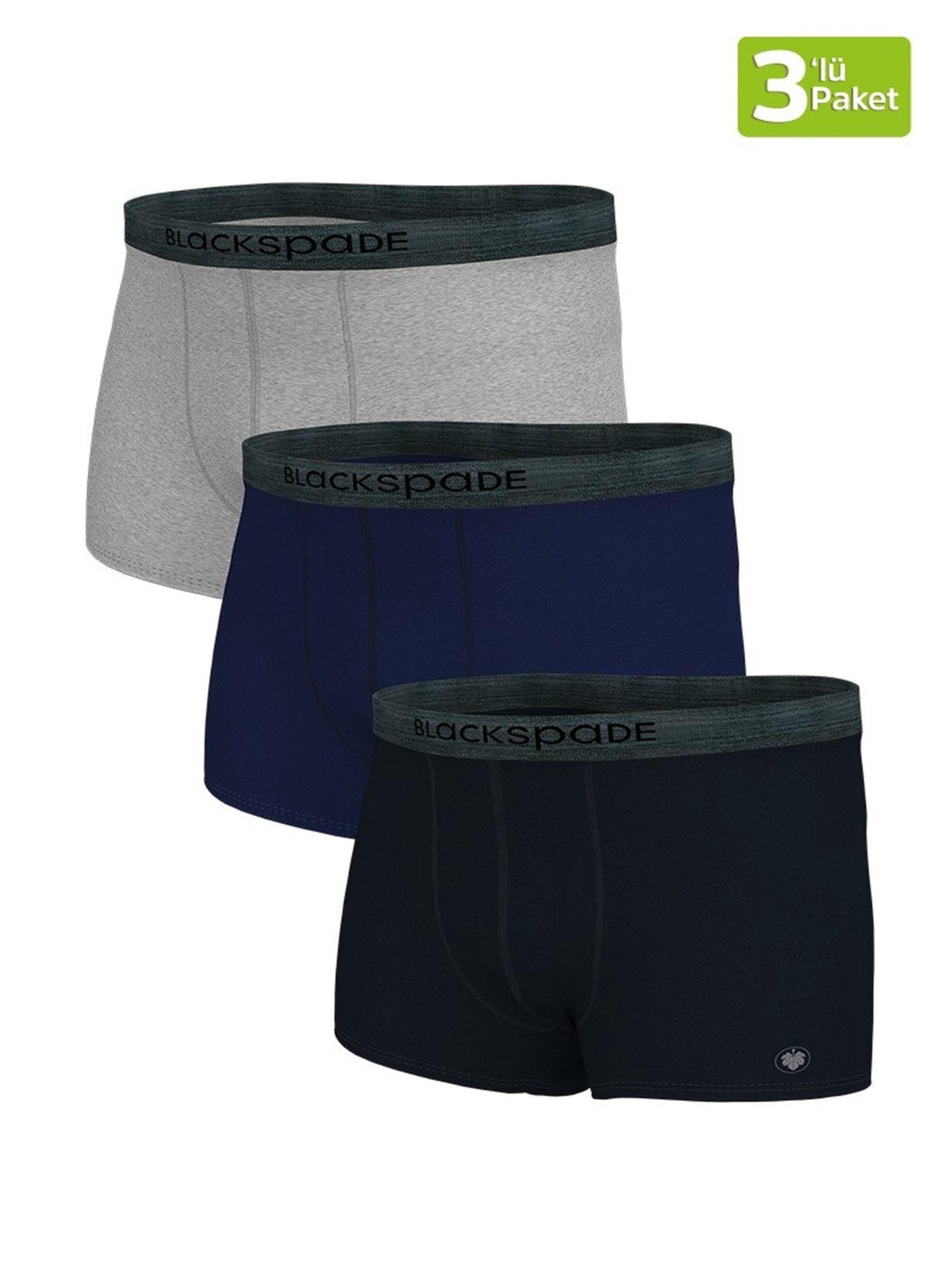 Blackspade - Calzoncillo boxer ' Modern Basics ' en azul: frente