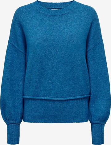 ONLY Sweater 'HAZEL' in Blue: front