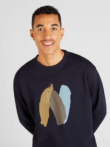 NORSE PROJECTS Sweatshirt 'Arne' in Blauw