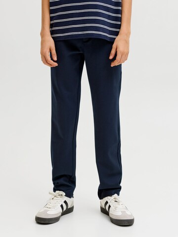 Jack & Jones Junior Regular Trousers in Blue: front