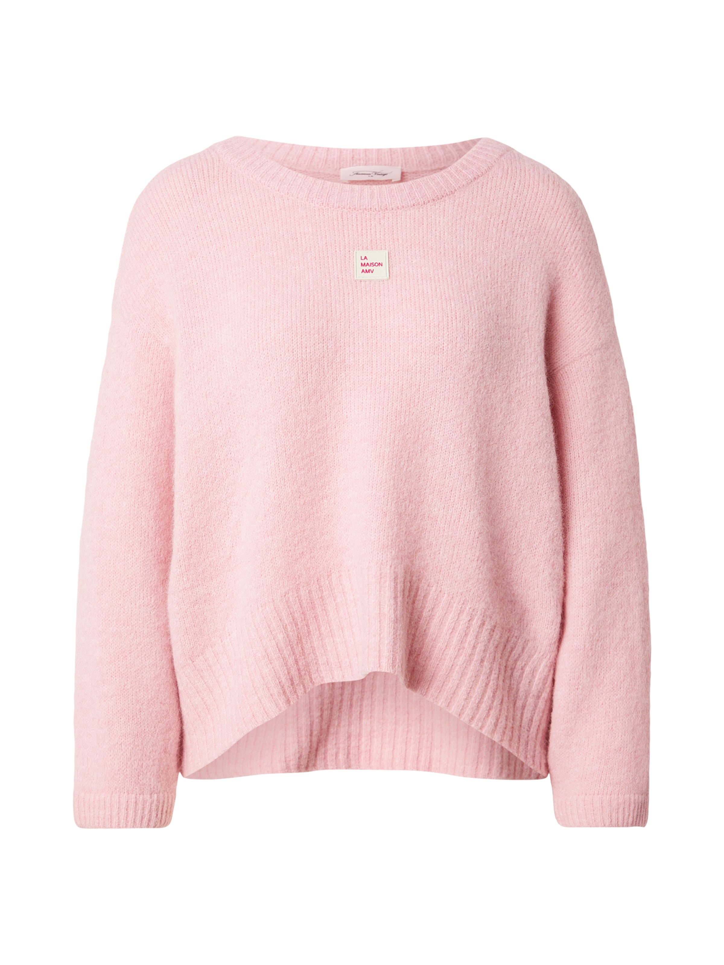 Pull-over 'EAST' AMERICAN VINTAGE en rose : devant