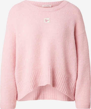 AMERICAN VINTAGE Neulepaita 'EAST' värissä vaaleanpunainen: etupuoli