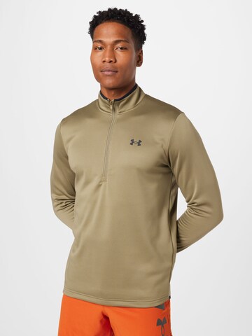 T-Shirt fonctionnel UNDER ARMOUR en vert : devant