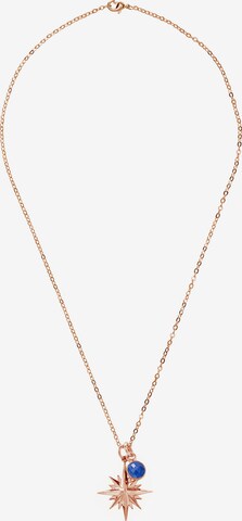 Gemshine Necklace in Gold: front