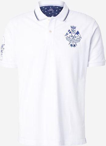 La Martina Koszulka w kolorze biały: przód