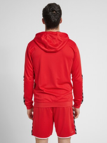 Hummel Sportsweatjacke 'Authentic Poly' in Rot