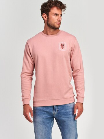 Shiwi Sweatshirt 'Lobster' in Pink: front