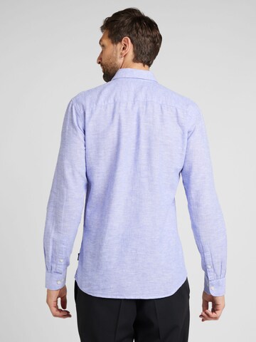 Only & Sons Slim fit Button Up Shirt 'ONSCAIDEN' in Blue
