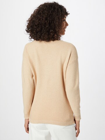 Cream Sweater in Beige