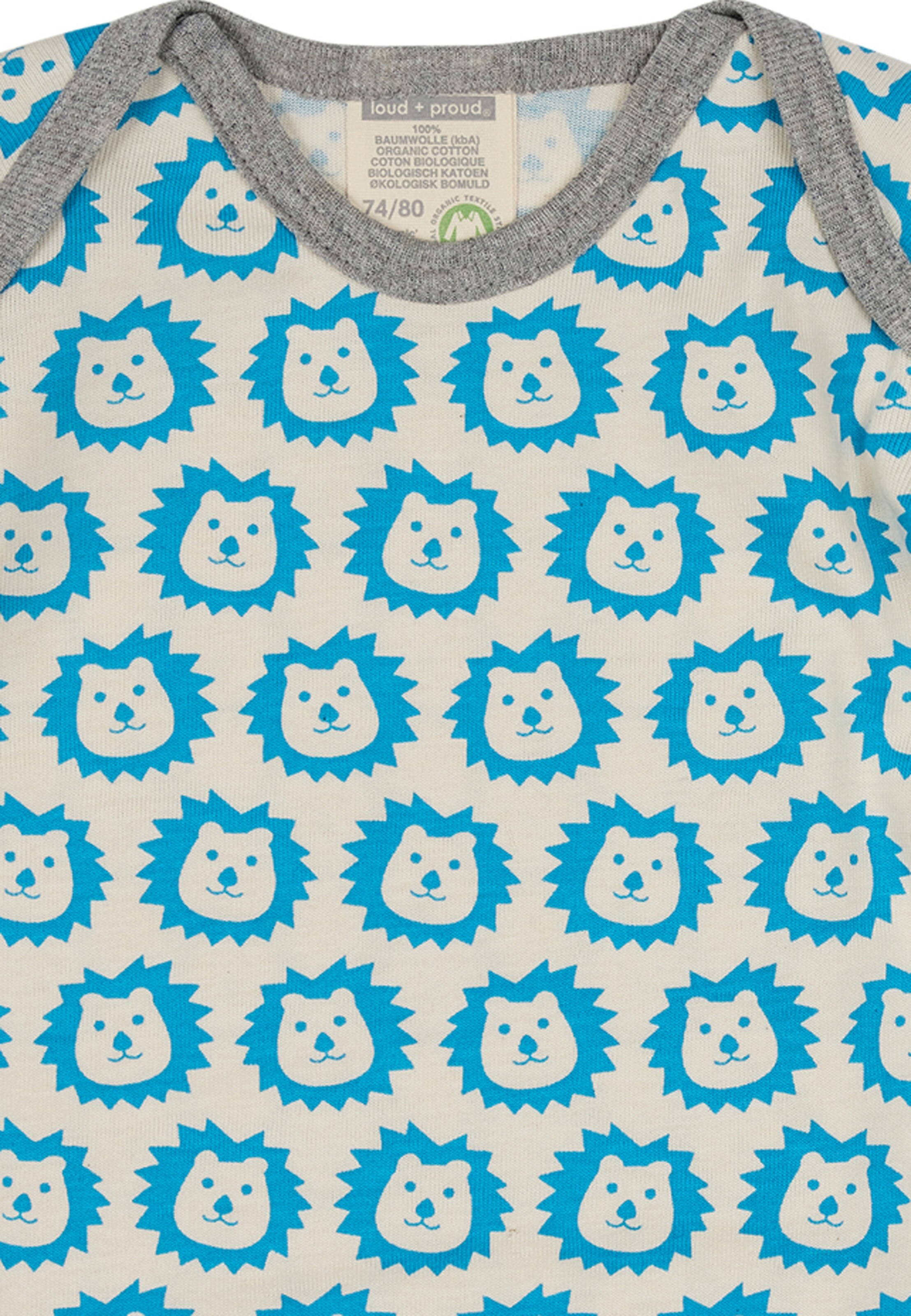 loud + proud Футболка в Синий