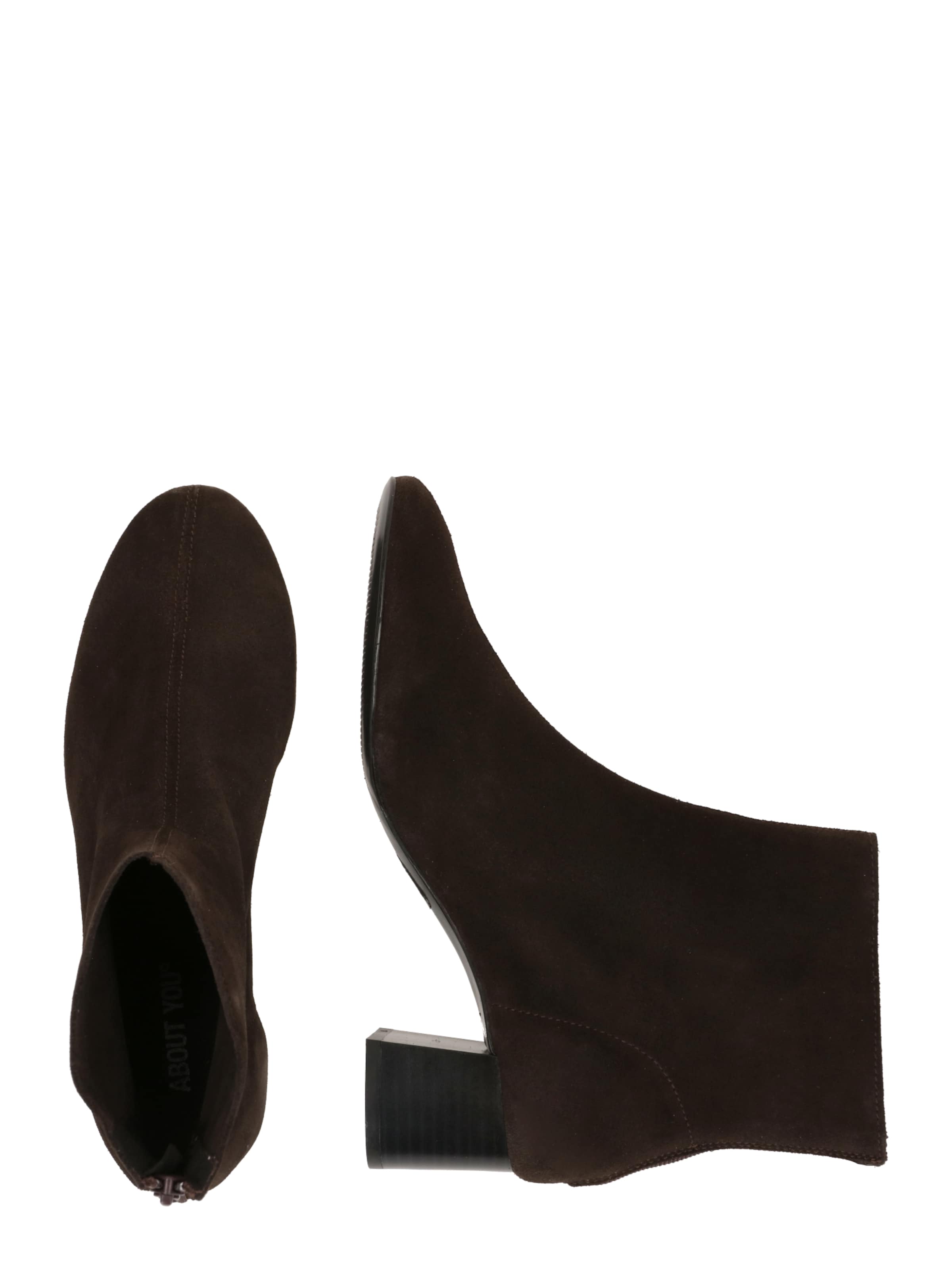 ABOUT YOU Боти до глезена &#x27;Rachel&#x27; в кафяво