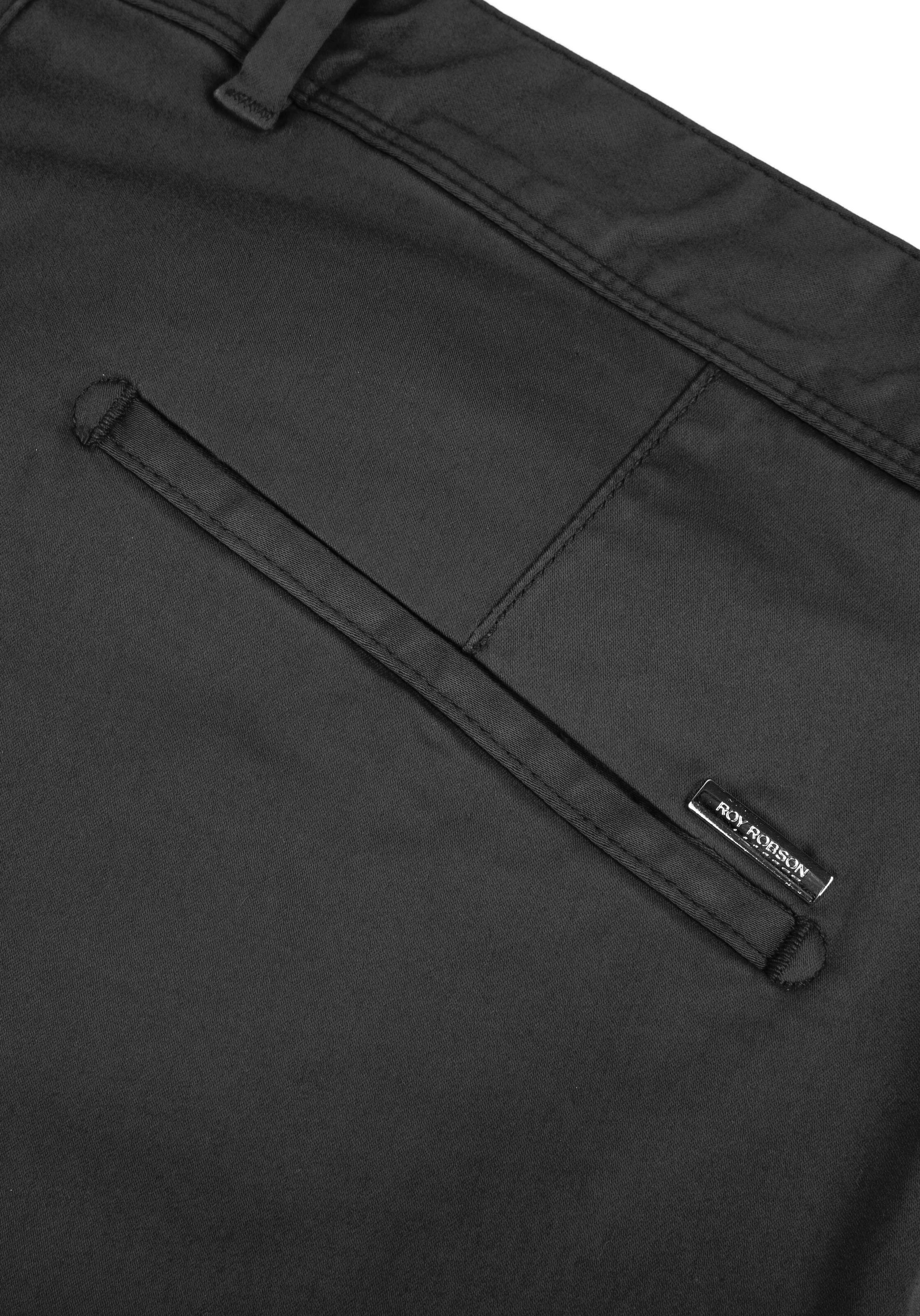 ROY ROBSON Slim fit Chino trousers in Black