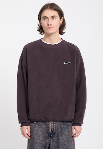 Volcom Pullover 'TOO KOOL' in Braun: Vorderseite