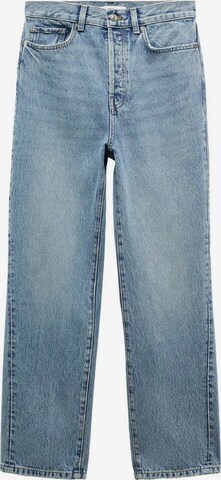 Regular Jeans 'Nicola' de la MANGO pe albastru: față