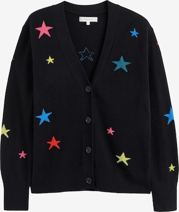 Chinti & Parker Cardigan 'Star' i sort: forside