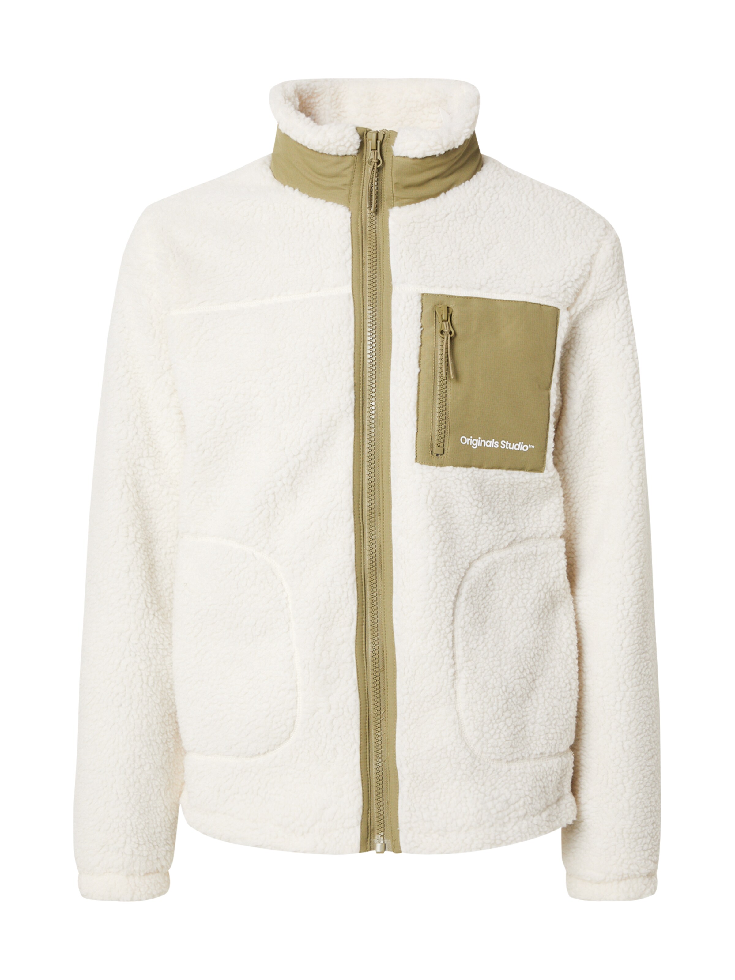 JACK & JONES Prehodna jakna 'VESTERBRO' | bež barva: sprednja stran