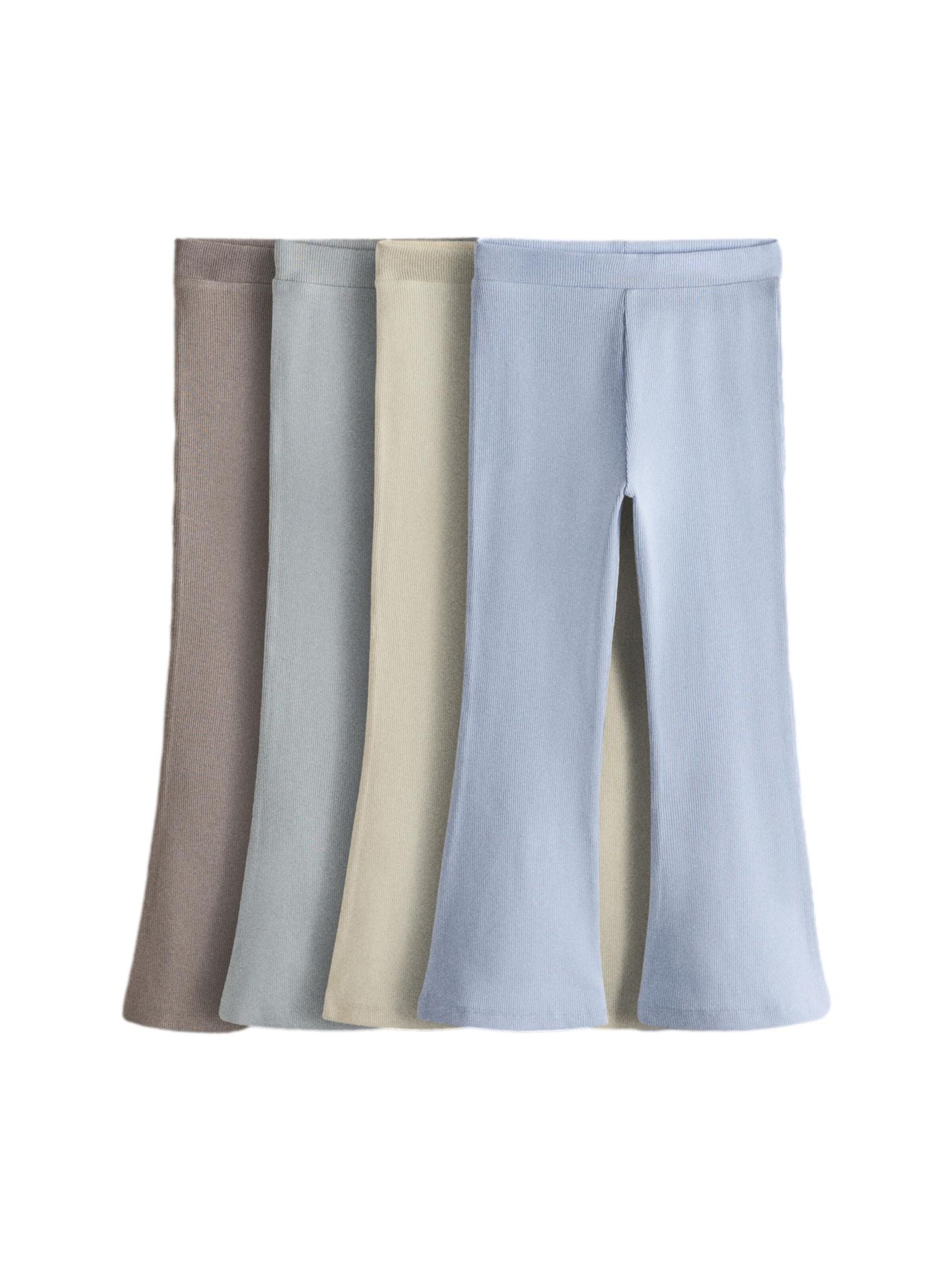 The Set Leggings in hellblau / taupe / stone / pastellgrün, Produktansicht