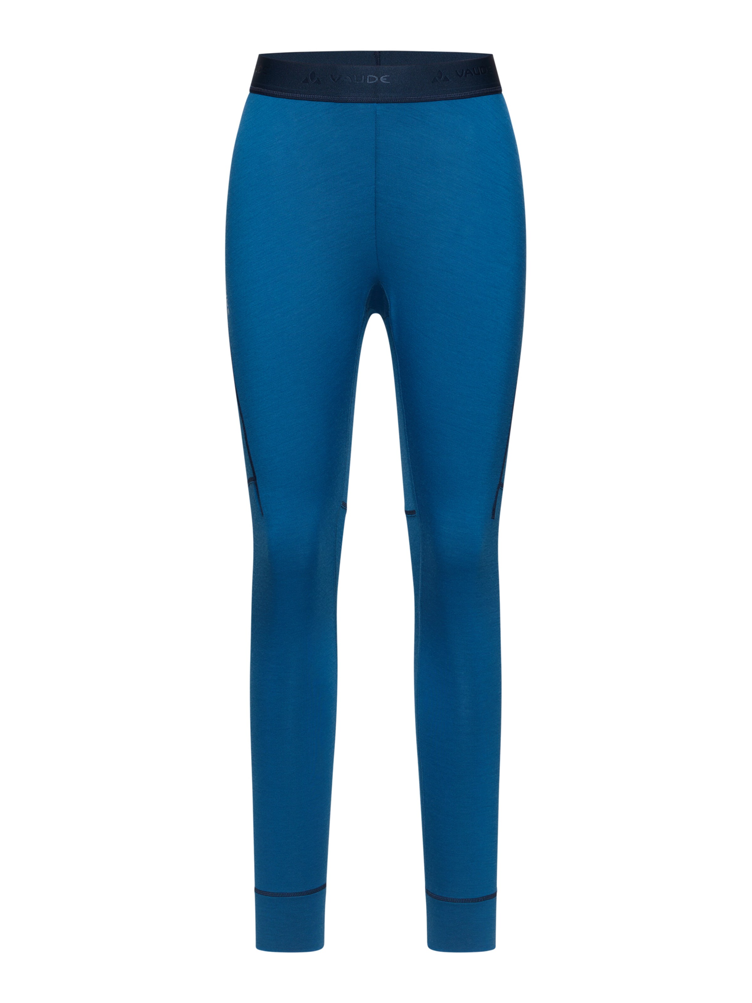 VAUDE Skinny Sportbroek 'Monviso II' in Blauw: voorkant