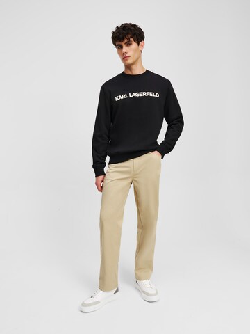 Karl Lagerfeld Regular Hose in Braun