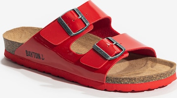 Bayton - Zapatos abiertos 'BALTIC' en rojo