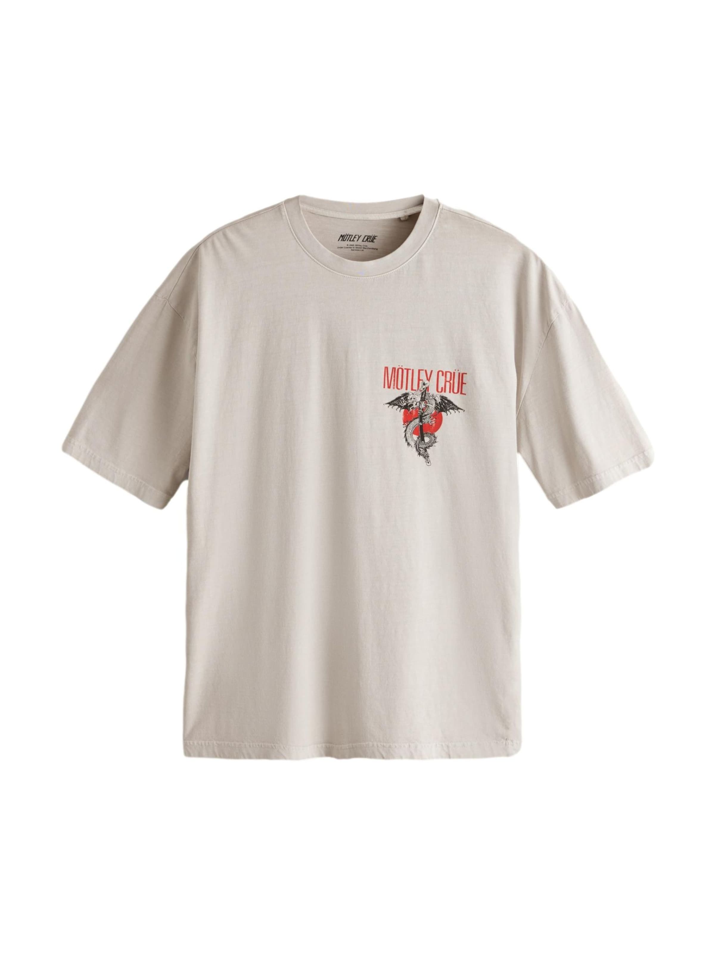 T-Shirt 'Band' Next en gris : devant