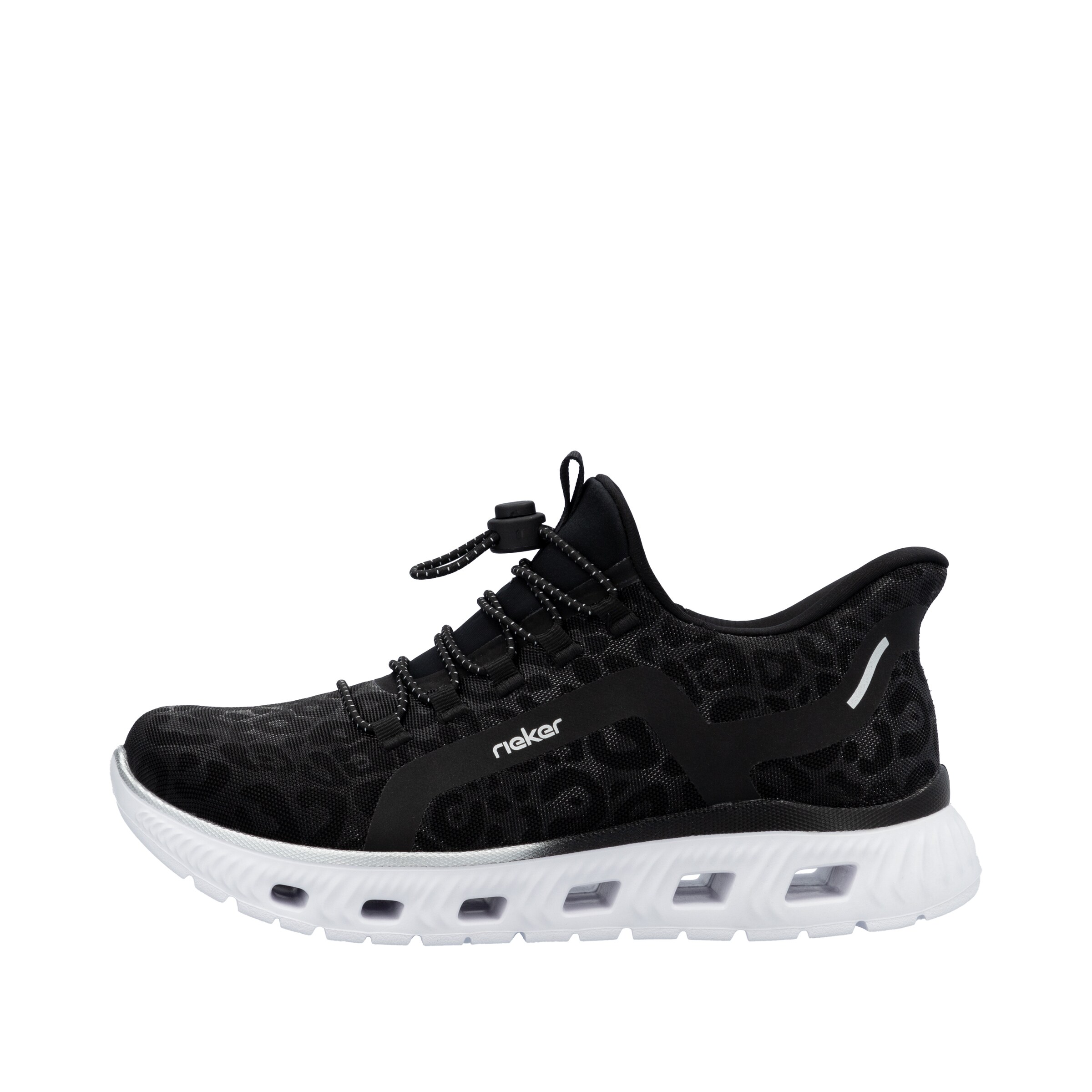 Rieker Sport Platform trainers in Black