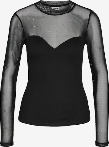 Noisy may Shirt 'NMMAYA' in Black: front
