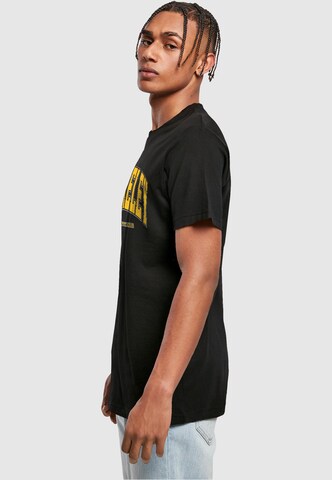 Merchcode T-Shirt 'Berkeley University' in Schwarz