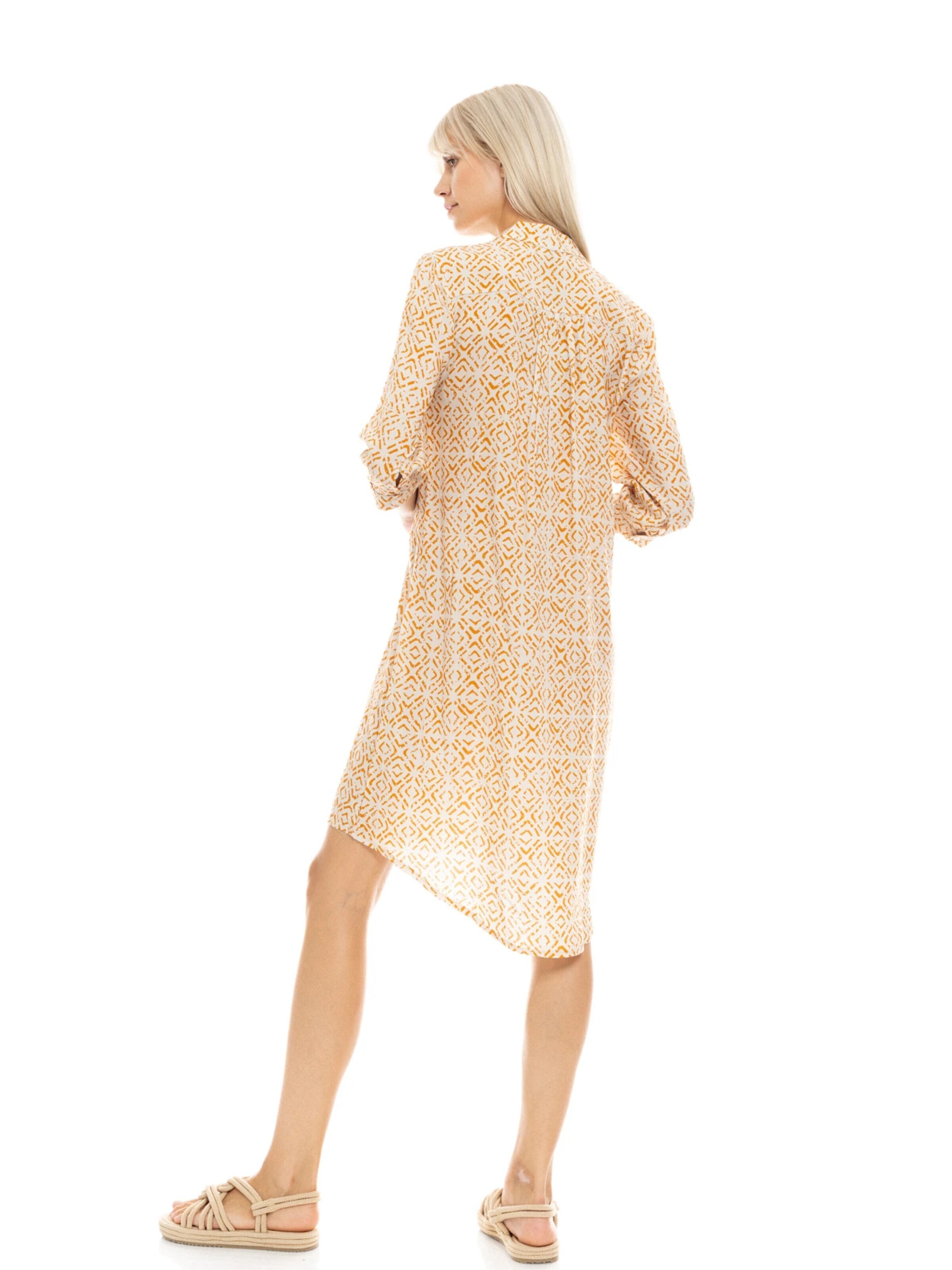 Abito estivo 'BEACHWEAR SUNSET' di Pink Label in giallo