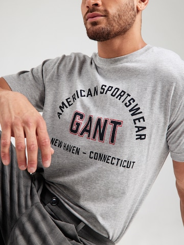 GANT - Camisa em cinzento