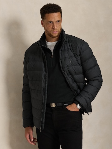 Polo Ralph Lauren Big & Tall Overgangsjakke 'PERPETUAL' i sort: forside
