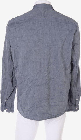 TOM TAILOR DENIM Button Up Shirt in XL in Blue