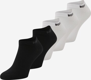 BOSS Socks in Black: front