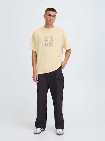 !Solid Rundhalsshirt ' SDTalon ' mit Backprint in Gelb