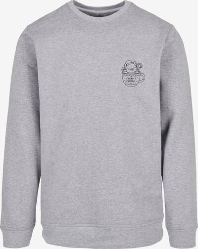 F4NT4STIC Sweatshirt in grau / dunkelgrau, Produktansicht