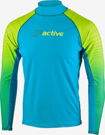T-Shirt fonctionnel 'Gradient Dots' BECO the world of aquasports en bleu : devant
