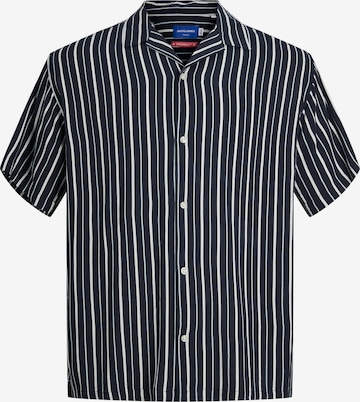 JACK & JONES Comfort fit Overhemd 'Luke Aruba' in Blauw: voorkant