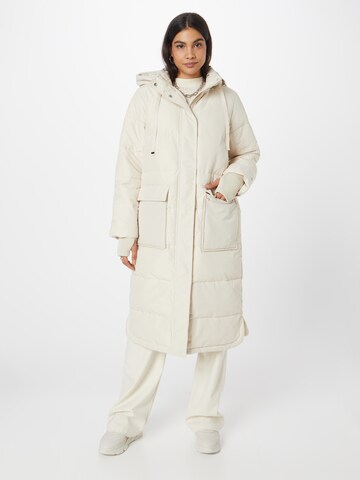 Manteau d’hiver Moves en blanc : devant