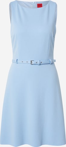 HUGO Sukienka 'Kerati' w kolorze niebieski: przód